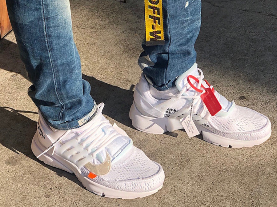 OFF-WHITE,Nike,Presto,AA3830-1 8 月 3 日发售!白色 OFF-WHITE x Air Presto 上脚美图欣赏 OFF-WHITE,Nike,Presto,AA3830-1 8 月 3 日发售!白色 OFF-WHITE x Air Presto 上脚美图欣赏