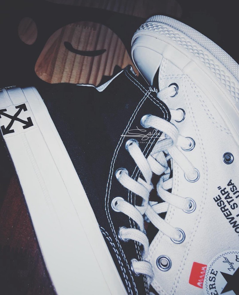 Converse,OFF-WHITE,Virgil Ablo 爆款预订?!新款 OFF-WHITE x Converse Chuck 70 谍照曝光 Converse,OFF-WHITE,Virgil Ablo 爆款预订?!新款 OFF-WHITE x Converse Chuck 70 谍照曝光