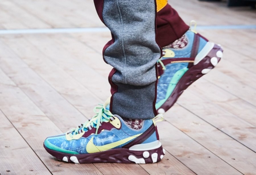 Nike,React Element 87,UNDERCOV 关注度超高!UNDERCOVER x React Element 87 上脚图欣赏! Nike,React Element 87,UNDERCOV 关注度超高!UNDERCOVER x React Element 87 上脚图欣赏!