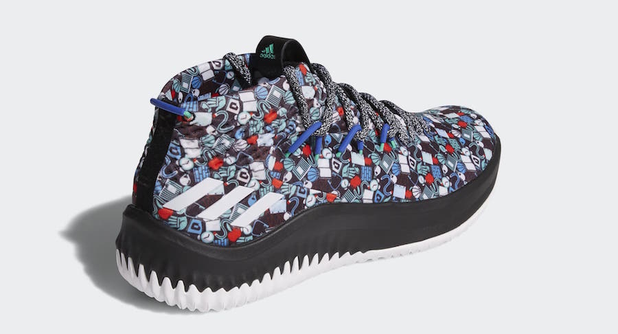adidas,dame 4,发售 嘻哈属性展露无遗!签名战靴 Dame 4 “Camp” 现已海外发售 adidas,dame 4,发售 嘻哈属性展露无遗!签名战靴 Dame 4 “Camp” 现已海外发售