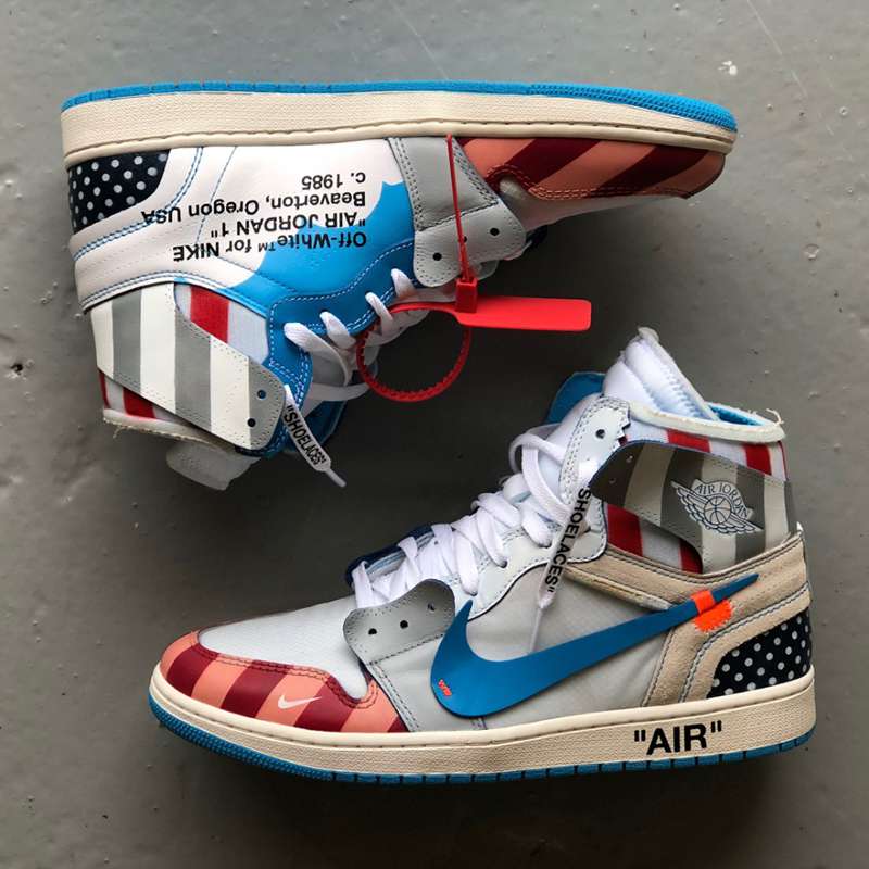 Jordan Brand,Air Jordan 1,AJ1, 人气大师 Mache 出手!OFF-WHITE x AJ1 “Parra” 客制欣赏 Jordan Brand,Air Jordan 1,AJ1, 人气大师 Mache 出手!OFF-WHITE x AJ1 “Parra” 客制欣赏