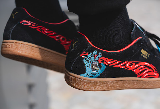 PUMA,Suede 硬派美式风格!尖叫之手 Santa Cruz x PUMA Suede 刚刚发售 PUMA,Suede 硬派美式风格!尖叫之手 Santa Cruz x PUMA Suede 刚刚发售