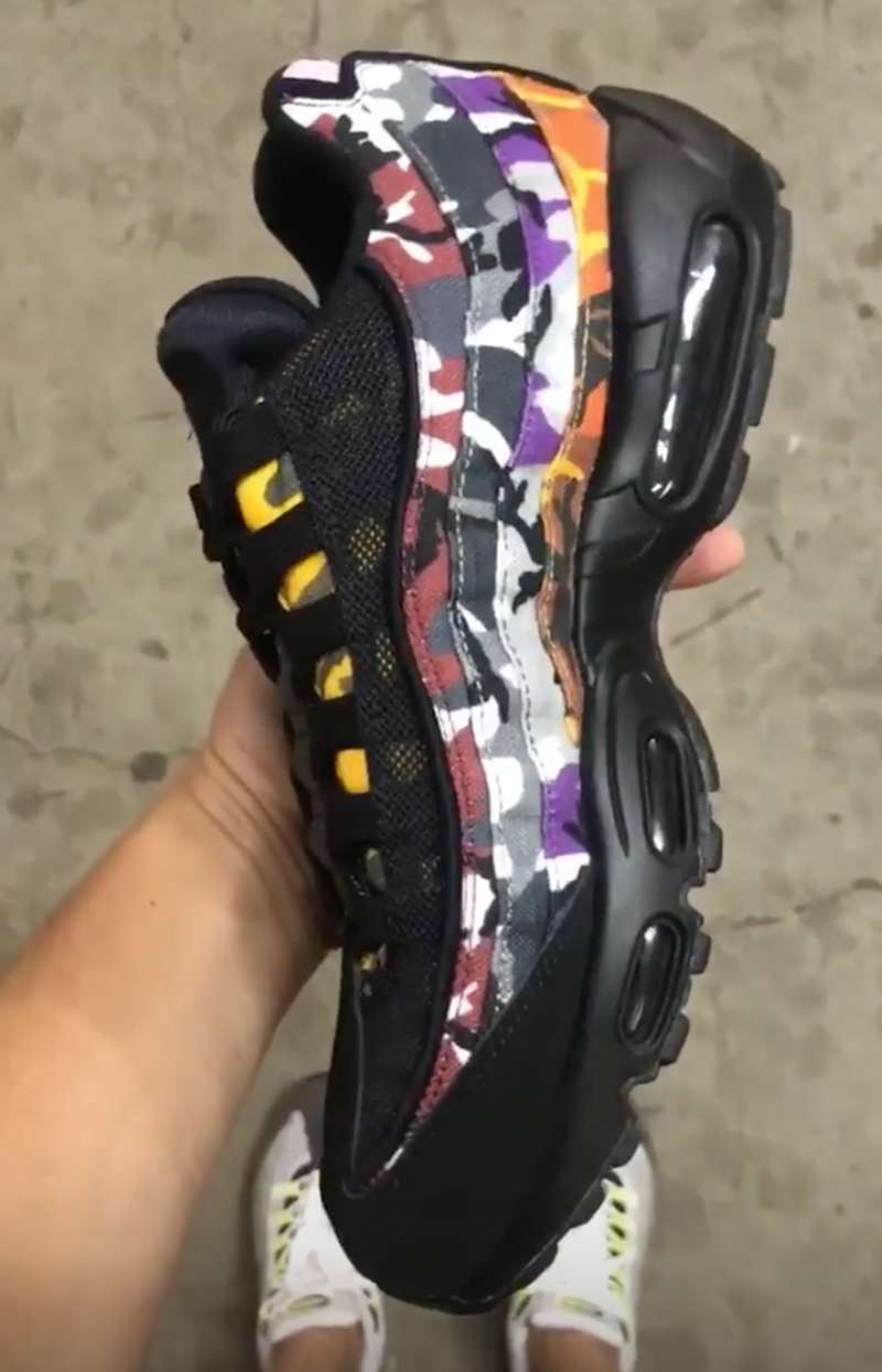 Nike,Air Max 95,发售,AR4473-001 八色迷彩加持!Air Max 95 “Erdl Party” 八月发售 Nike,Air Max 95,发售,AR4473-001 八色迷彩加持!Air Max 95 “Erdl Party” 八月发售