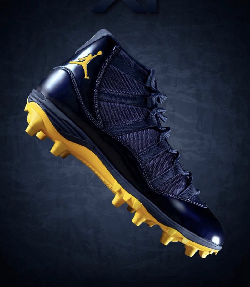 Jordan Brand,Air Jordan 11 Cle 高、低帮两款!密西根大学 Air Jordan 11 Cleats 帅到你了吗? Jordan Brand,Air Jordan 11 Cle 高、低帮两款!密西根大学 Air Jordan 11 Cleats 帅到你了吗?