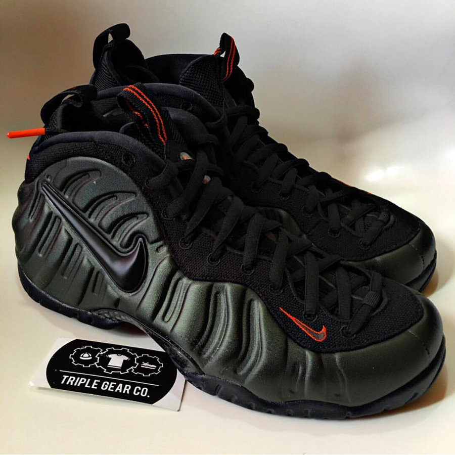 Nike,Air Foamposite One,喷,6240 本月中旬发售!军绿喷 Air Foamposite One 更多实物图曝光 Nike,Air Foamposite One,喷,6240 本月中旬发售!军绿喷 Air Foamposite One 更多实物图曝光
