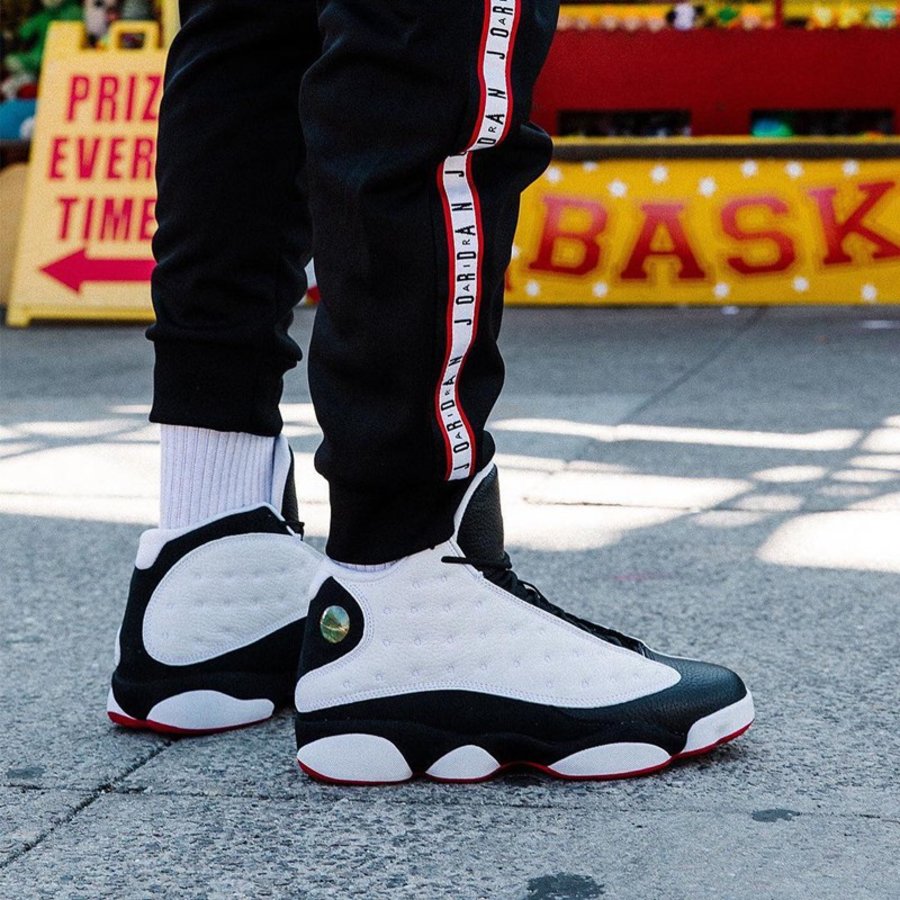 Jordan Brand,Air Jordan 13,He 先睹为快!Air Jordan 13 熊猫上脚美图欣赏! Jordan Brand,Air Jordan 13,He 先睹为快!Air Jordan 13 熊猫上脚美图欣赏!