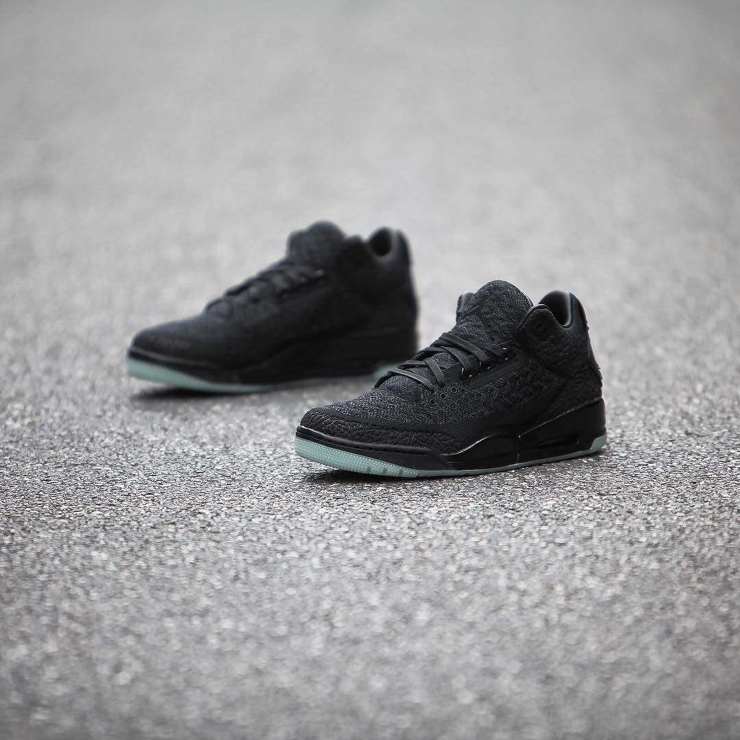 AJ3,Air Jordan 3 终于要发售了!夜光编织 Air Jordan 3 Flyknit 本月上架! AJ3,Air Jordan 3 终于要发售了!夜光编织 Air Jordan 3 Flyknit 本月上架!