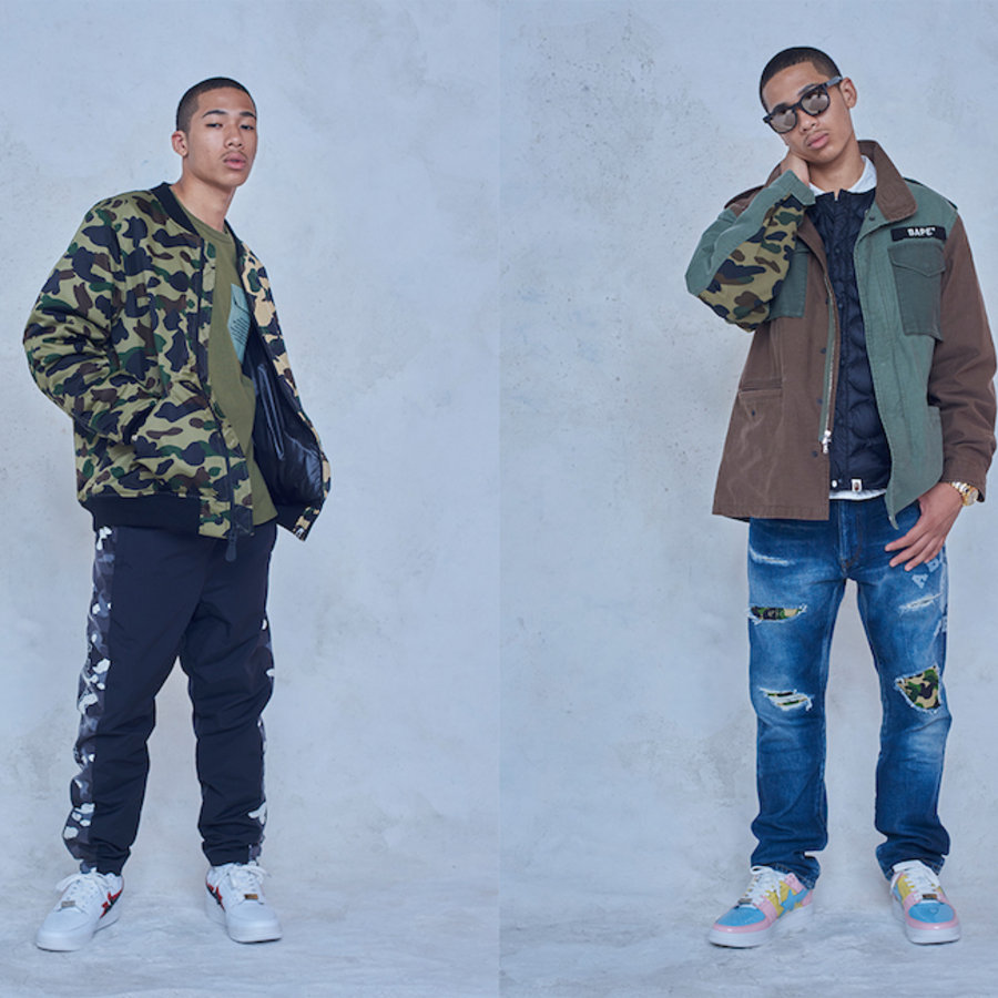 BAPE 经典中融入新元素!BAPE 2018 秋冬系列正式发布 BAPE 经典中融入新元素!BAPE 2018 秋冬系列正式发布