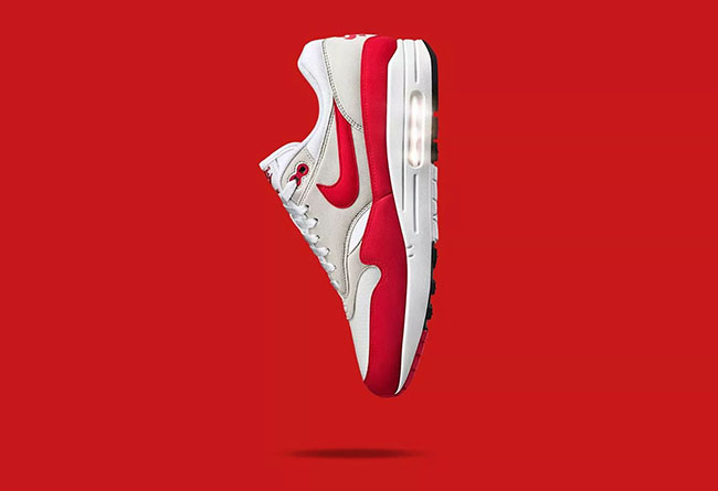 发售,Nike,Air Max 1,Anniversary, 元祖配色回归!白红 Nike Air Max 1 “Anniversary” 本周即将发售 发售,Nike,Air Max 1,Anniversary, 元祖配色回归!白红 Nike Air Max 1 “Anniversary” 本周即将发售
