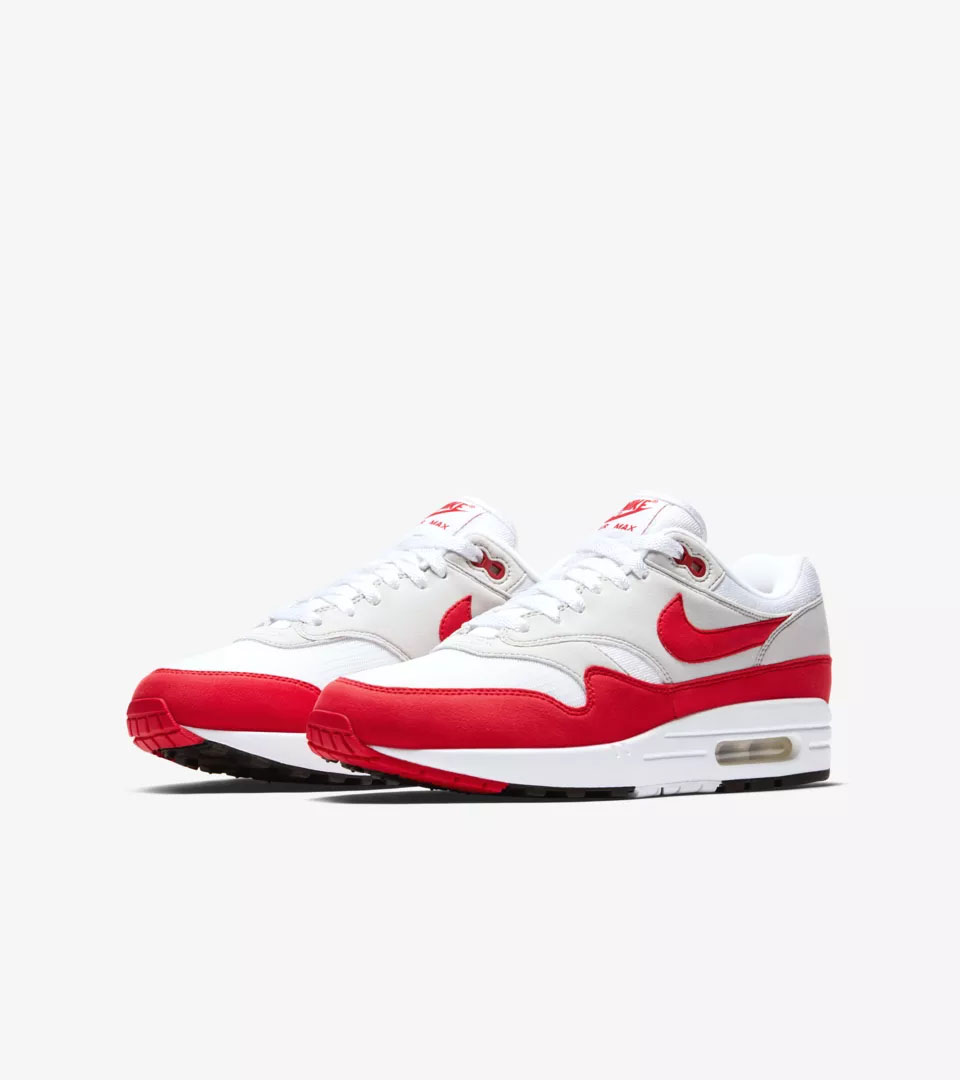 发售,Nike,Air Max 1,Anniversary, 元祖配色回归!白红 Nike Air Max 1 “Anniversary” 本周即将发售 发售,Nike,Air Max 1,Anniversary, 元祖配色回归!白红 Nike Air Max 1 “Anniversary” 本周即将发售