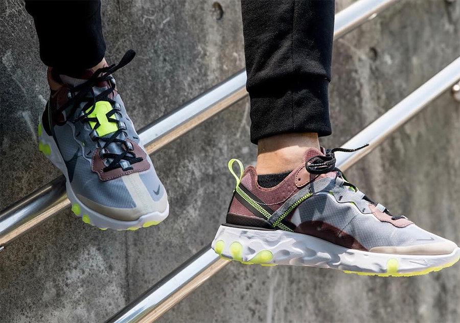 Nike,React Element 87 脚感与造型惊人!两款 React Element 87 将于下周发售! Nike,React Element 87 脚感与造型惊人!两款 React Element 87 将于下周发售!
