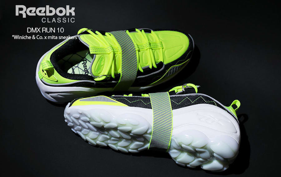 Reebok,mita,Winiche & Co.,Reeb 超大反光绑带!两大潮店联手 Reebok 打造三方联名今日发售 Reebok,mita,Winiche & Co.,Reeb 超大反光绑带!两大潮店联手 Reebok 打造三方联名今日发售