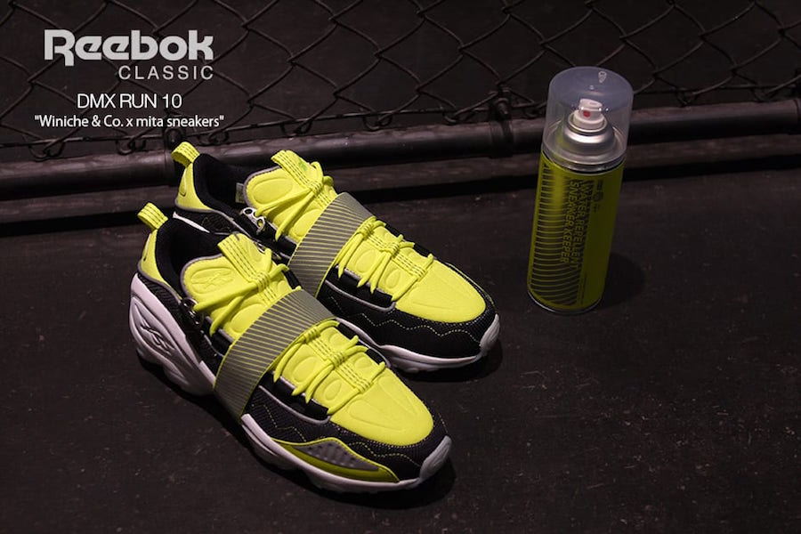 Reebok,mita,Winiche & Co.,Reeb 超大反光绑带!两大潮店联手 Reebok 打造三方联名今日发售 Reebok,mita,Winiche & Co.,Reeb 超大反光绑带!两大潮店联手 Reebok 打造三方联名今日发售