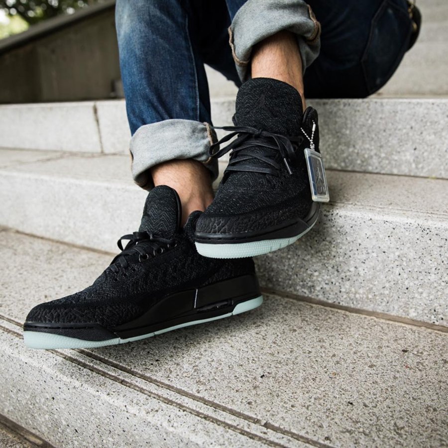 发售,AJ3,Air Jordan 3 Flyknit,AQ 上脚美图抢先看!酷黑 Air Jordan 3 Flyknit 下周即将发售 发售,AJ3,Air Jordan 3 Flyknit,AQ 上脚美图抢先看!酷黑 Air Jordan 3 Flyknit 下周即将发售
