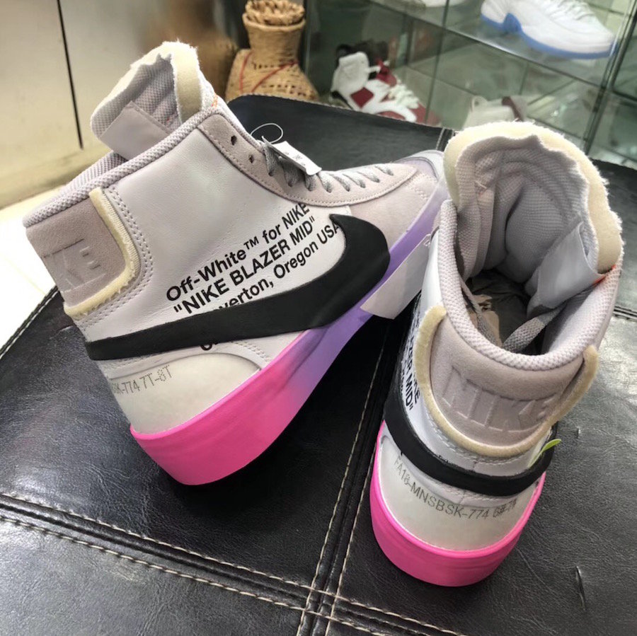 OFF-WHITE,Serena Williams,Nike 彩虹版本 OFF-WHITE x Blazer Mid 细节释出!将只进行女码发售 OFF-WHITE,Serena Williams,Nike 彩虹版本 OFF-WHITE x Blazer Mid 细节释出!将只进行女码发售
