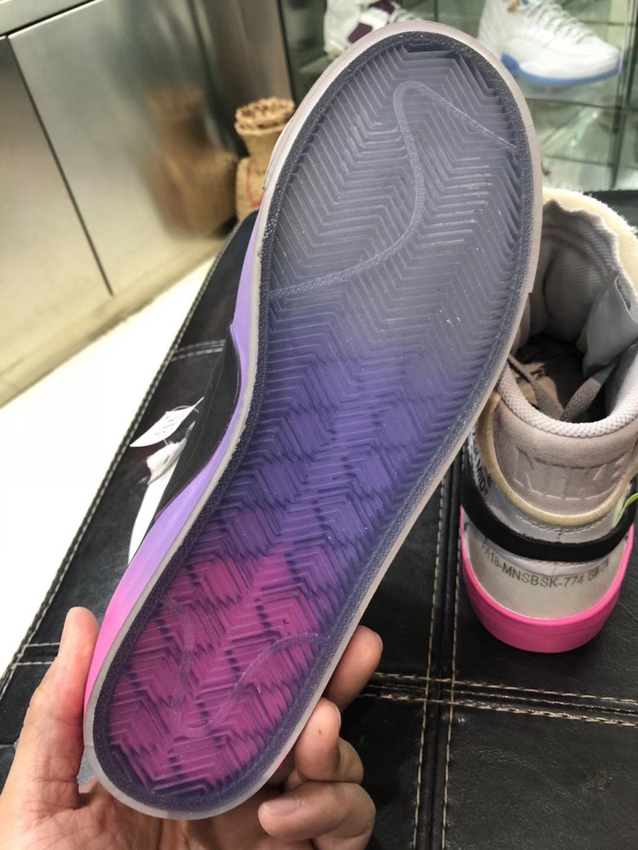 OFF-WHITE,Serena Williams,Nike 彩虹版本 OFF-WHITE x Blazer Mid 细节释出!将只进行女码发售 OFF-WHITE,Serena Williams,Nike 彩虹版本 OFF-WHITE x Blazer Mid 细节释出!将只进行女码发售