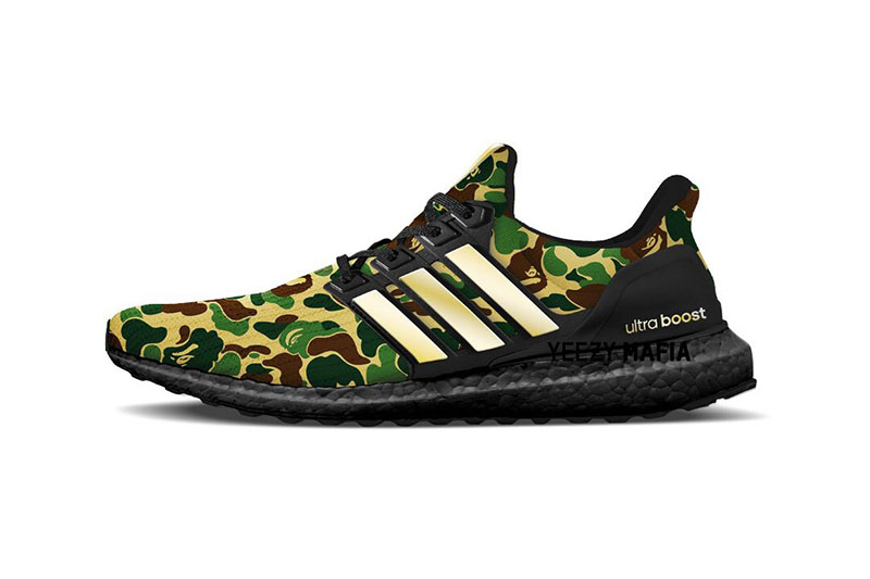 adidas,Ultra Boost, BAPE 史上最骚 Ultra Boost 来袭!BAPE x adidas 全新联名曝光 adidas,Ultra Boost, BAPE 史上最骚 Ultra Boost 来袭!BAPE x adidas 全新联名曝光