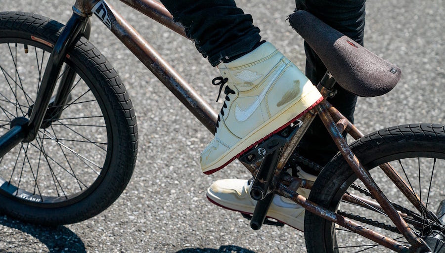 AJ1,Air Jordan 1,BV1803-106,上脚 发售日期推迟!来看看 Nigel Sylvester x AJ1 上脚效果如何! AJ1,Air Jordan 1,BV1803-106,上脚 发售日期推迟!来看看 Nigel Sylvester x AJ1 上脚效果如何!