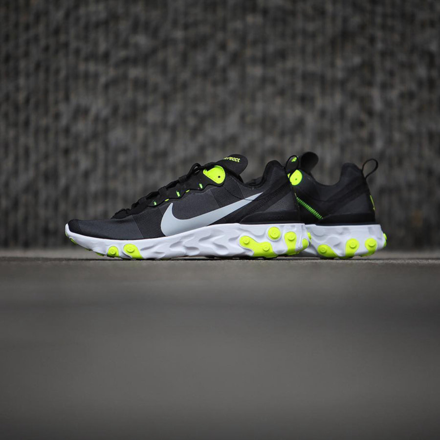 Nike,React Element 55,开箱 颜值究竟如何?Nike React Element 55 两款配色实物预览 Nike,React Element 55,开箱 颜值究竟如何?Nike React Element 55 两款配色实物预览