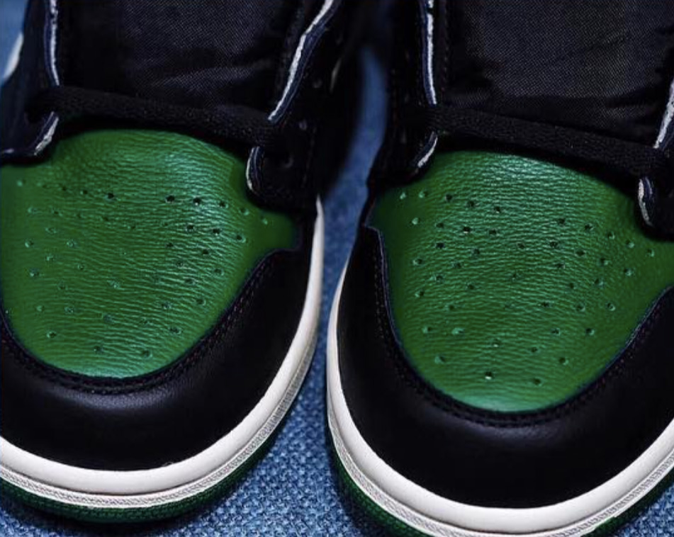 AJ1,Air Jordan 1,555088-302 还有一个月就正式发售!黑绿脚趾 AJ1 全新实物曝光! AJ1,Air Jordan 1,555088-302 还有一个月就正式发售!黑绿脚趾 AJ1 全新实物曝光!