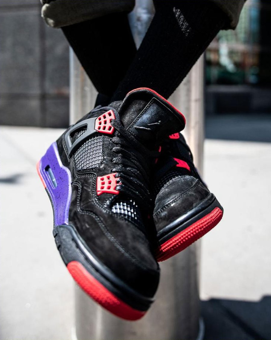 Air Jordan 4,AJ4,上脚 国内仍然跳票!猛龙 Air Jordan 4 最新实物上脚欣赏 Air Jordan 4,AJ4,上脚 国内仍然跳票!猛龙 Air Jordan 4 最新实物上脚欣赏