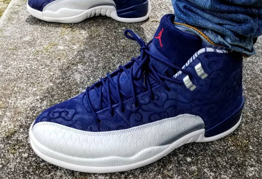 Air Jordan 12,AJ12,发售 极具东方韵味!Air Jordan 12 “International Flight” 上脚欣赏 Air Jordan 12,AJ12,发售 极具东方韵味!Air Jordan 12 “International Flight” 上脚欣赏