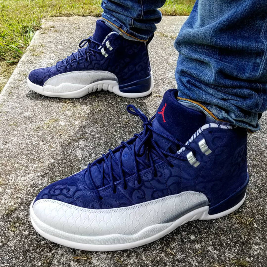 Air Jordan 12,AJ12,发售 极具东方韵味!Air Jordan 12 “International Flight” 上脚欣赏 Air Jordan 12,AJ12,发售 极具东方韵味!Air Jordan 12 “International Flight” 上脚欣赏