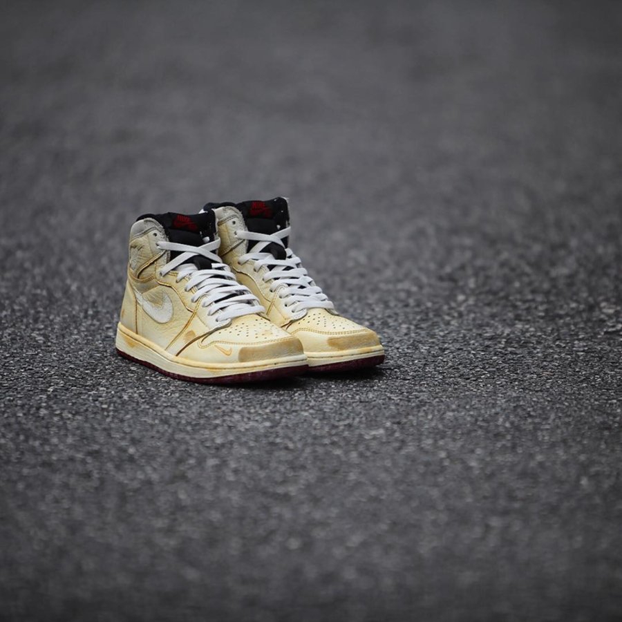 Jordan Brand,Nigel Sylvester,A 极致旧化!Nigel Sylvester x Air Jordan 1 最新实物欣赏 Jordan Brand,Nigel Sylvester,A 极致旧化!Nigel Sylvester x Air Jordan 1 最新实物欣赏