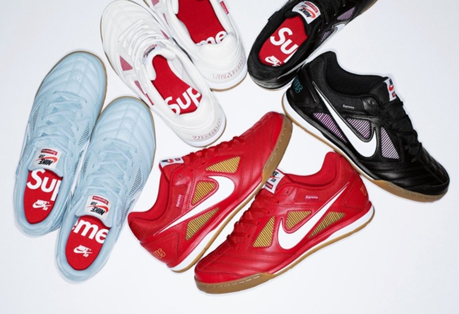 Supreme,Nike,Nike5 SB Lunar Ga Supreme x Nike SB 全新联名鞋款月底发售!竟然是室内足球鞋! Supreme,Nike,Nike5 SB Lunar Ga Supreme x Nike SB 全新联名鞋款月底发售!竟然是室内足球鞋!