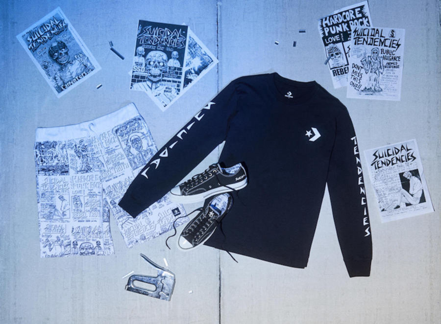 Chuck 70,Converse,发售 骷髅海报印花!Suicidal Tendencies x Chuck 70 即将发售 Chuck 70,Converse,发售 骷髅海报印花!Suicidal Tendencies x Chuck 70 即将发售
