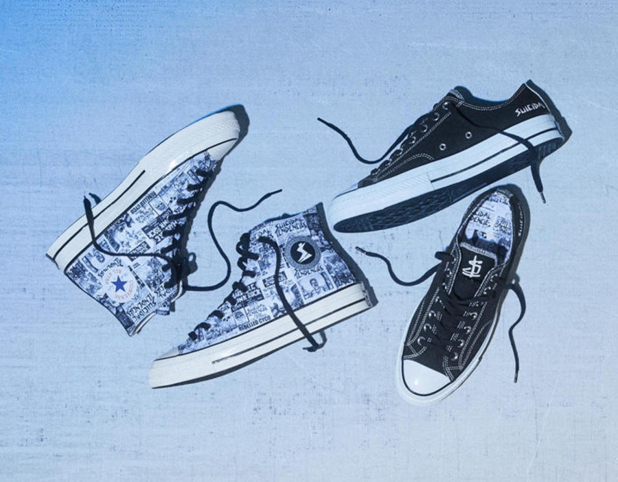 Chuck 70,Converse,发售 骷髅海报印花!Suicidal Tendencies x Chuck 70 即将发售 Chuck 70,Converse,发售 骷髅海报印花!Suicidal Tendencies x Chuck 70 即将发售