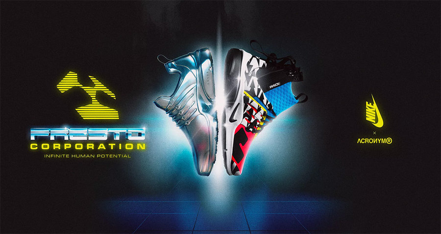 ACRONYM,Presto,Nike 机能再现!全新三色 ACRONYM x Nike Air Presto 上脚展示 ACRONYM,Presto,Nike 机能再现!全新三色 ACRONYM x Nike Air Presto 上脚展示