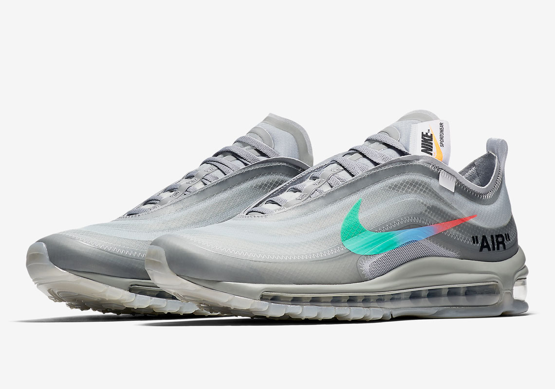 Air Max 97,Nike,OFF-WHITE 彩虹色的钩子!这双新品 OFF-WHITE x Air Max 97 又要抢破头! Air Max 97,Nike,OFF-WHITE 彩虹色的钩子!这双新品 OFF-WHITE x Air Max 97 又要抢破头!