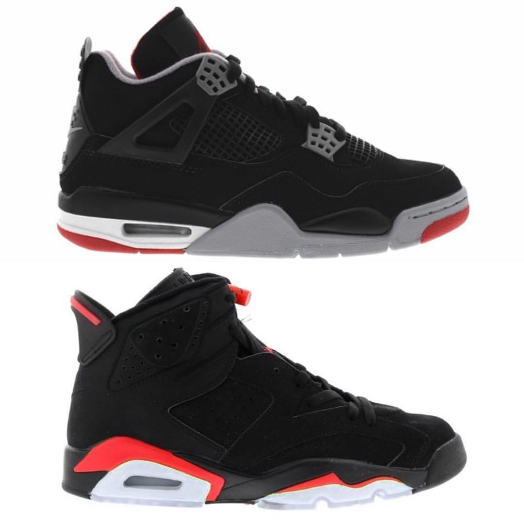 AJ4,AJ6,Air Jordan 4,Air Jorda 黑红 AJ4 可能再次推迟发售!明年这两双元年经典你怎么选? AJ4,AJ6,Air Jordan 4,Air Jorda 黑红 AJ4 可能再次推迟发售!明年这两双元年经典你怎么选?