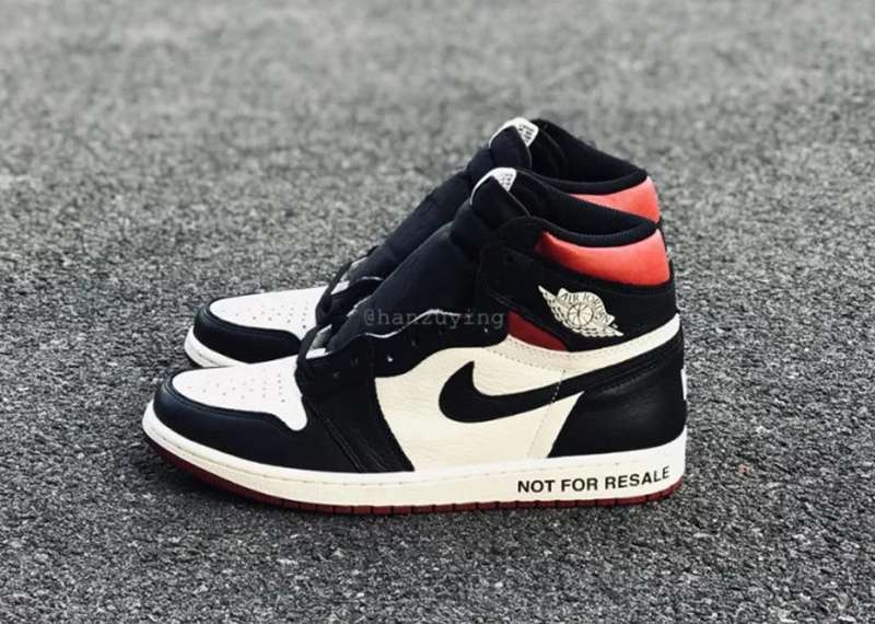 AJ1,Jordan Brand,发售,861428-106 心心念念的黑红脚趾回归,还带刻字!AJ1 “No L's” 实物上脚美图 AJ1,Jordan Brand,发售,861428-106 心心念念的黑红脚趾回归,还带刻字!AJ1 “No L's” 实物上脚美图