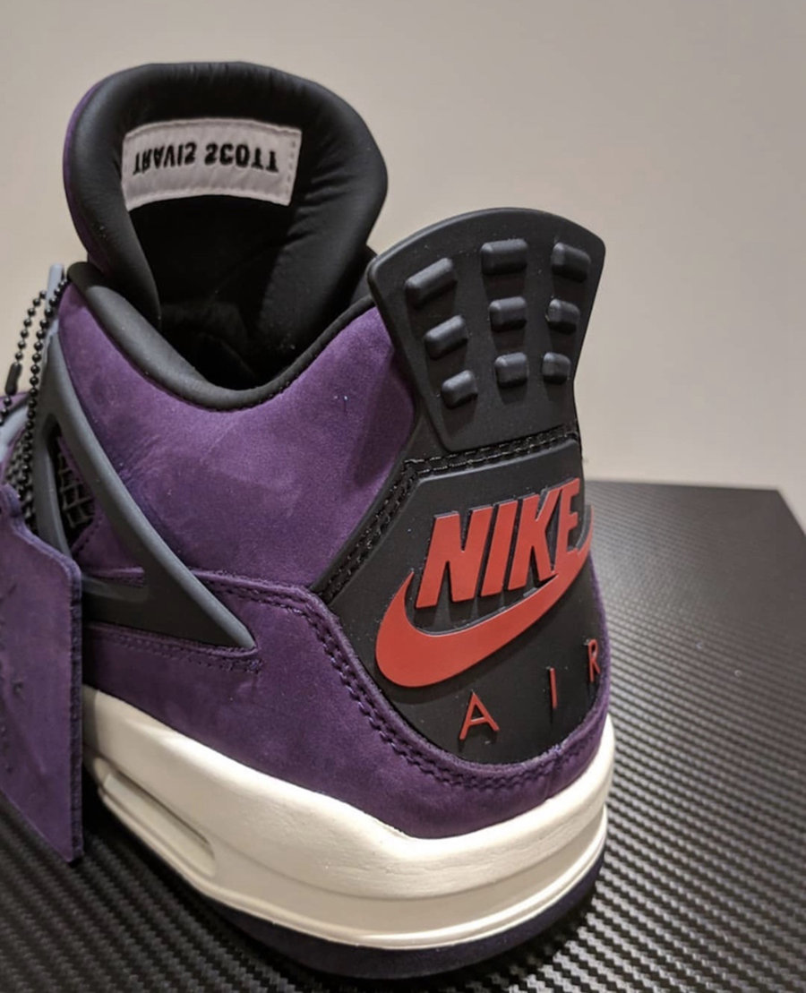 Travis Scott,Air Jordan 4,AJ4, 亲友限定配色!紫色 Travis Scott x Air Jordan 4 全方位欣赏 Travis Scott,Air Jordan 4,AJ4, 亲友限定配色!紫色 Travis Scott x Air Jordan 4 全方位欣赏