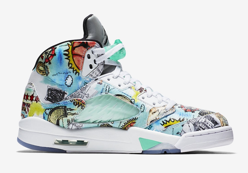 Air Jordan 5,AJ5,发售,AV2405-900 翡翠绿翅膀 + 大面积涂鸦!Air Jordan 5 “Wings” 将于月底发售 Air Jordan 5,AJ5,发售,AV2405-900 翡翠绿翅膀 + 大面积涂鸦!Air Jordan 5 “Wings” 将于月底发售
