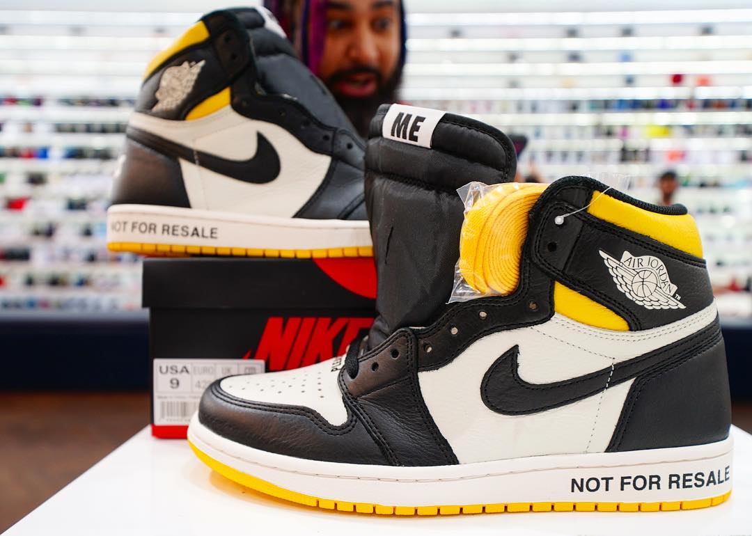 Air Jordan 1,AJ1,No l's,发售 年底发售稳了!Air Jordan 1 黑黄 “No L's” 实物上脚欣赏! Air Jordan 1,AJ1,No l's,发售 年底发售稳了!Air Jordan 1 黑黄 “No L's” 实物上脚欣赏!
