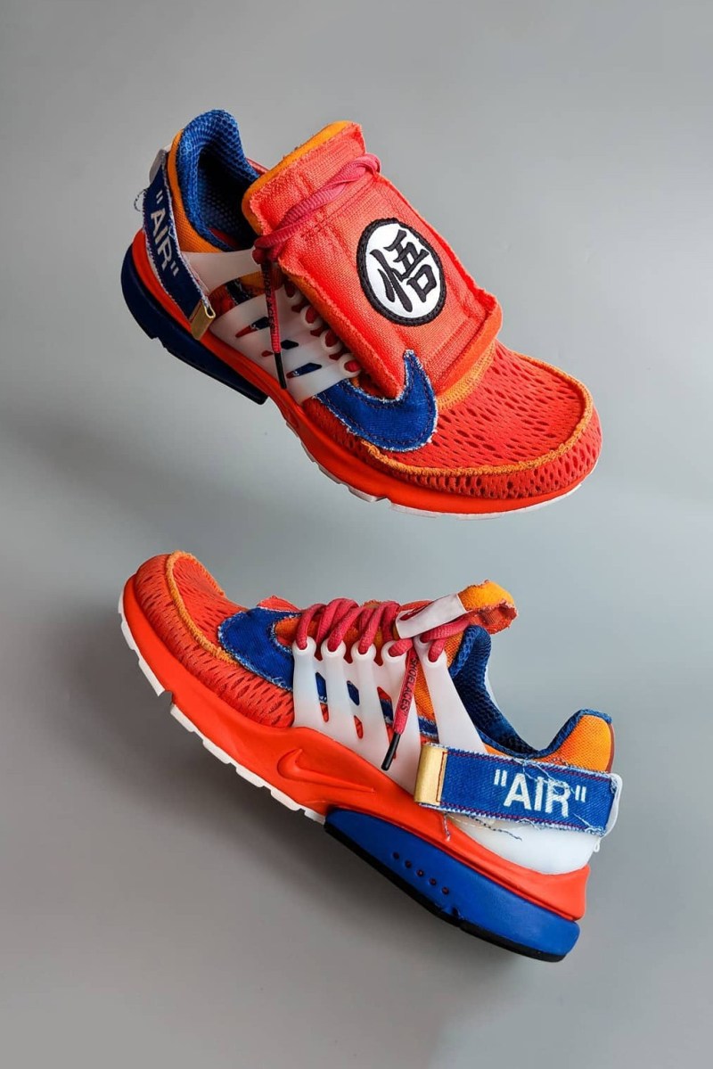 OFF-WHITE,Nike,Air Presto,龙珠 悟空主题 OFF-WHITE x Air Presto!和官方联名比你更喜欢哪个? OFF-WHITE,Nike,Air Presto,龙珠 悟空主题 OFF-WHITE x Air Presto!和官方联名比你更喜欢哪个?