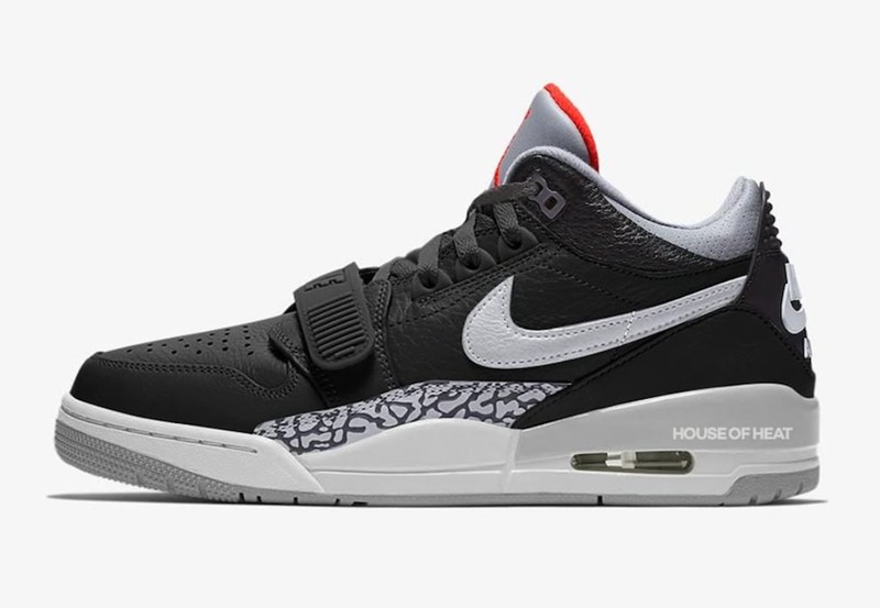 Jordan Brand,Air Jordan Legacy 神似手稿版本 AJ3!Air Jordan Legacy 312 Low 黑水泥曝光 Jordan Brand,Air Jordan Legacy 神似手稿版本 AJ3!Air Jordan Legacy 312 Low 黑水泥曝光