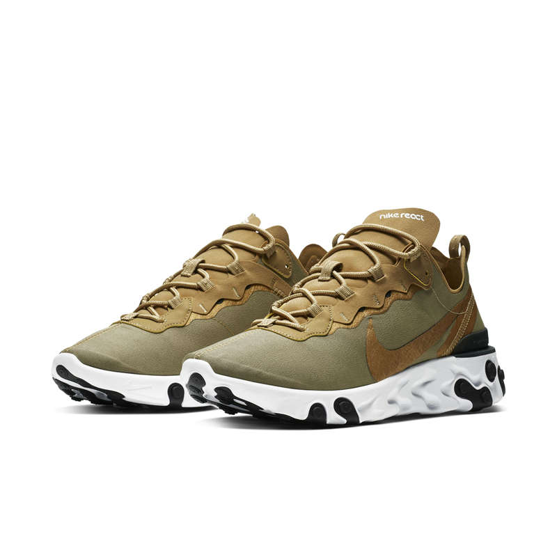 Nike,React Element 55,发售 秋冬版本 + 军事装扮!React Element 55 全新配色即将发售 Nike,React Element 55,发售 秋冬版本 + 军事装扮!React Element 55 全新配色即将发售