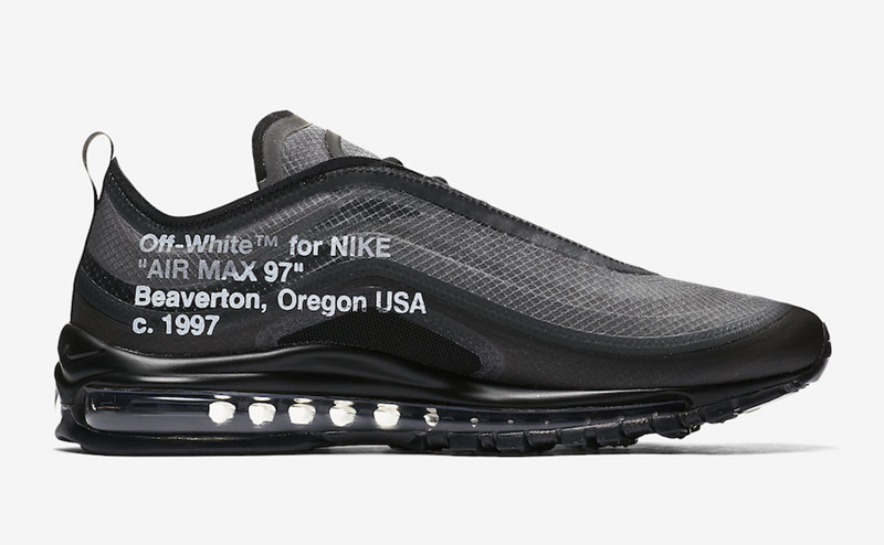 上脚,发售,AJ4585-001,Air Max 97,OF 官图终于来了!黑色 OFF-WHITE x Air Max 97 下月发售 上脚,发售,AJ4585-001,Air Max 97,OF 官图终于来了!黑色 OFF-WHITE x Air Max 97 下月发售