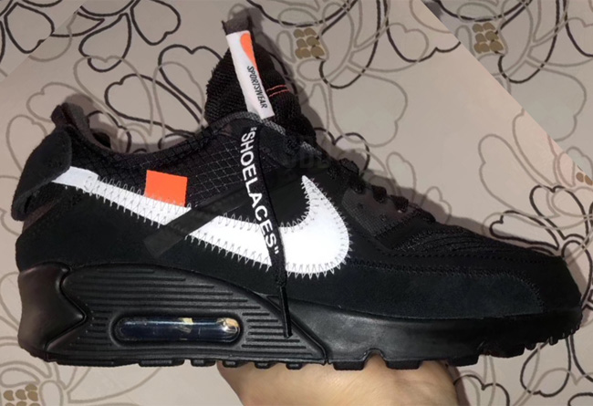 Nike,OFF-WHITE,Air Max 90 实物首次曝光!全黑 OFF-WHITE x Air Max 90 秋季发售! Nike,OFF-WHITE,Air Max 90 实物首次曝光!全黑 OFF-WHITE x Air Max 90 秋季发售!