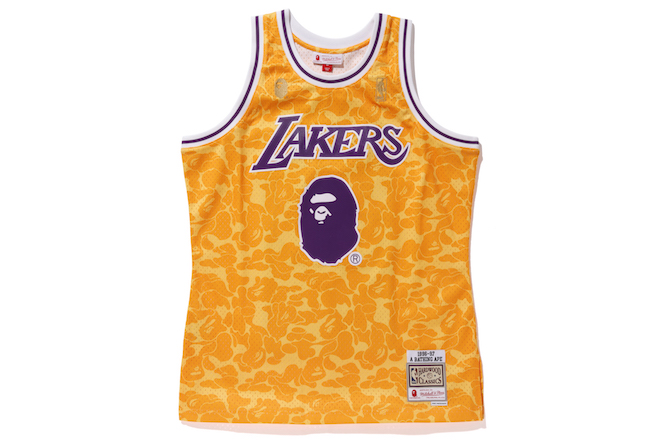 BAPE,MN,LA,NBA BAPE® x MITCHELL & NESS 球衣联名系列即将发售! BAPE,MN,LA,NBA BAPE® x MITCHELL & NESS 球衣联名系列即将发售!
