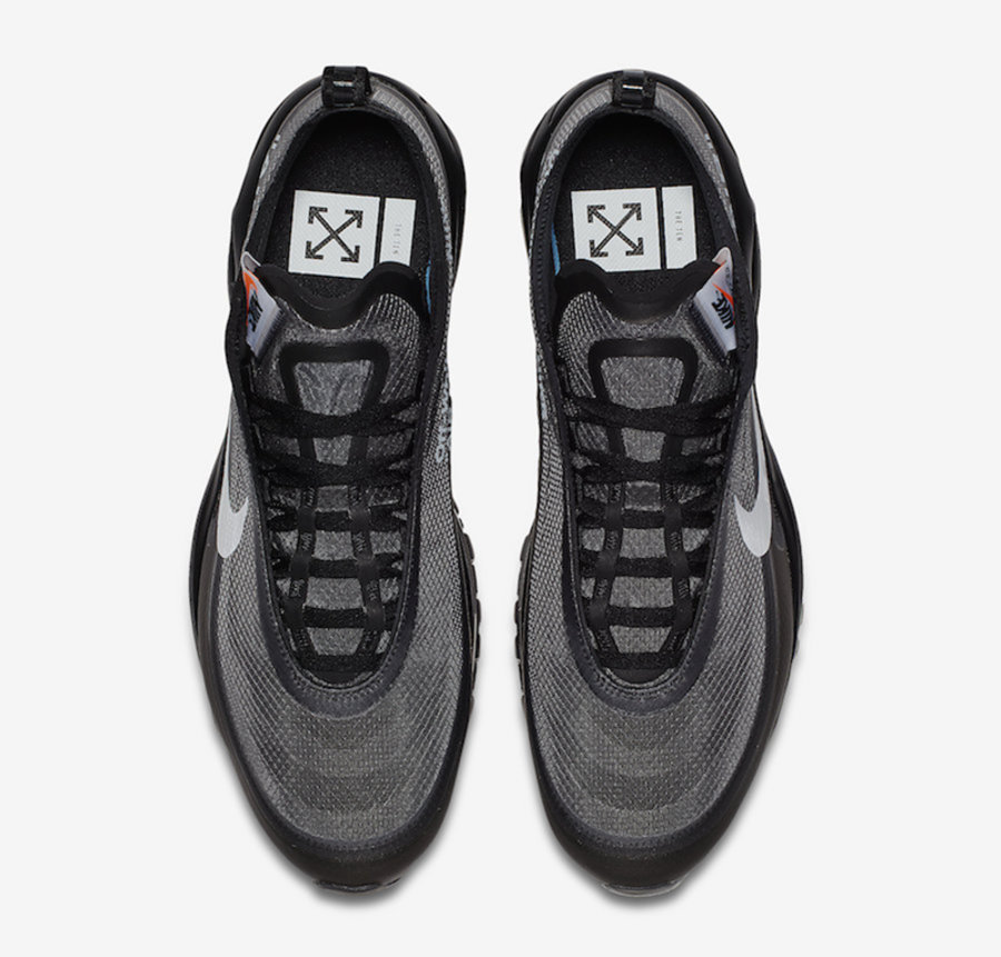 OFF-WHITE,Air Max 97,AJ4585-00 没抢到 OW x Air Max 97 没关系!还有一款黑白配色随后发售 OFF-WHITE,Air Max 97,AJ4585-00 没抢到 OW x Air Max 97 没关系!还有一款黑白配色随后发售