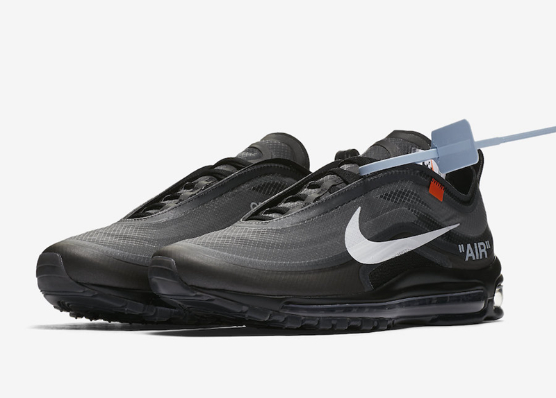 OFF-WHITE,Air Max 97,AJ4585-00 没抢到 OW x Air Max 97 没关系!还有一款黑白配色随后发售 OFF-WHITE,Air Max 97,AJ4585-00 没抢到 OW x Air Max 97 没关系!还有一款黑白配色随后发售