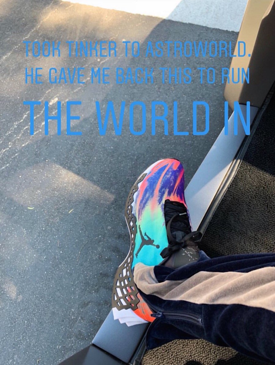 Jordan GOAT,Jordan Travis Scott 晒出新鞋!这双 Jordan 最新跑鞋有些特别! Jordan GOAT,Jordan Travis Scott 晒出新鞋!这双 Jordan 最新跑鞋有些特别!