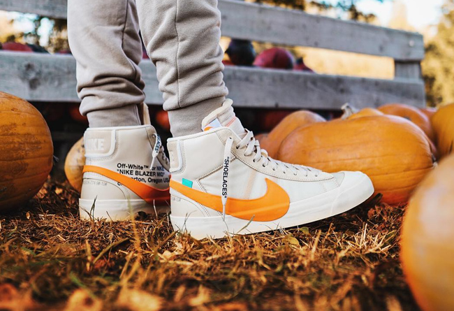 OFF-WHITE,Nike,Blazer Mid,AA38 今早的 OFF-WHITE 联名你抢到了吗?别忘了周末还有两双鞋! OFF-WHITE,Nike,Blazer Mid,AA38 今早的 OFF-WHITE 联名你抢到了吗?别忘了周末还有两双鞋!
