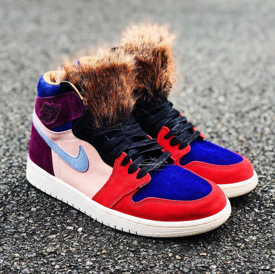 Aleali May,AJ1,Air Jordan 1,发售 色彩拼接还有皮草点缀!Aleali May x Air Jordan 1 最新美图欣赏 Aleali May,AJ1,Air Jordan 1,发售 色彩拼接还有皮草点缀!Aleali May x Air Jordan 1 最新美图欣赏