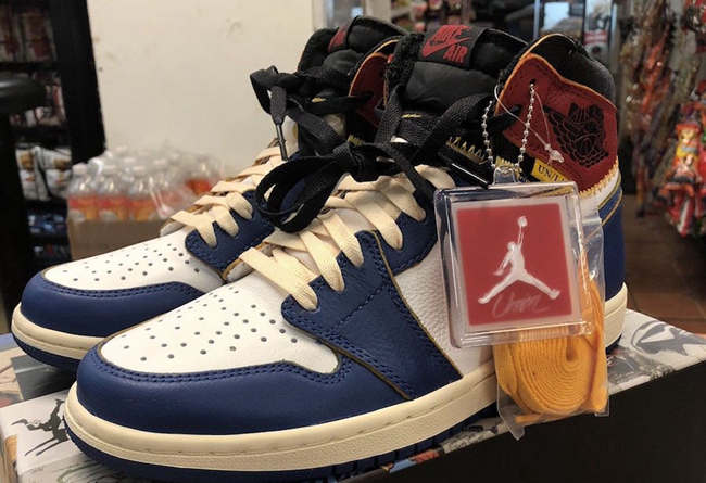 Union,Air Jordan 1,AJ1,Jordan 黑红拼接风暴蓝!Union x Air Jordan 1 年底又一双必买球鞋! Union,Air Jordan 1,AJ1,Jordan 黑红拼接风暴蓝!Union x Air Jordan 1 年底又一双必买球鞋!